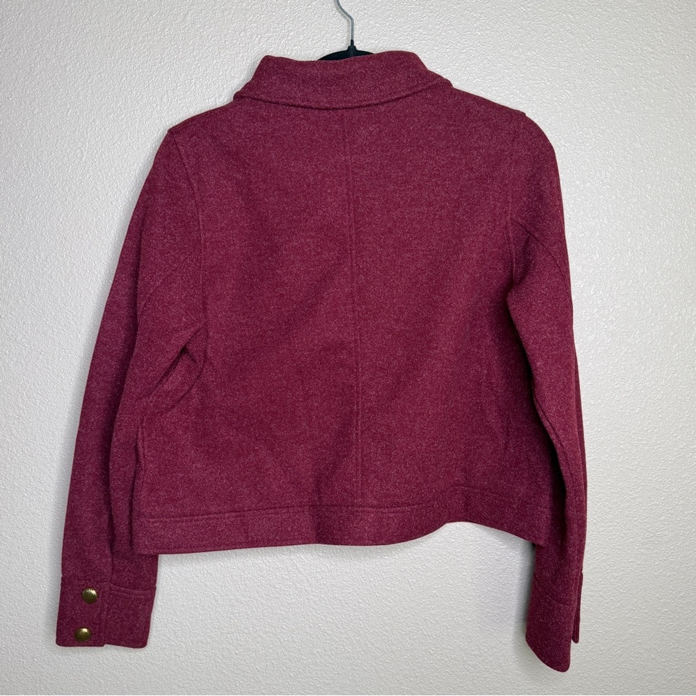 OGL CashSoft Point Collar Cargo Short Jacket – Plum Berry | Size L - Picture 7 of 7
